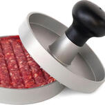 Prensa para hambúrgueres Prensa profissional para hambúrgueres da Weston em alumínio fundido, ideal para fazer hambúrgueres uniformes e perfeitos em casa. Gadget de cozinha robusto para churrascos, grelhados e amantes de carne.